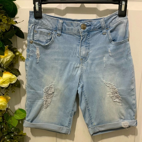 justice girls shorts size 12